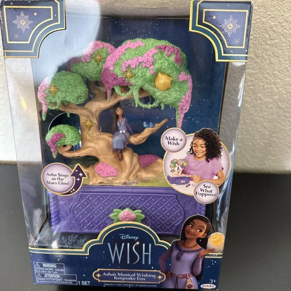 Jakks Disney’s Wish Asha’s Musical‎ Wishing Keepsake Box 2023 Brand New Sealed